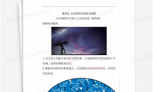 星座小报模板-星座知识小报六年级88星座