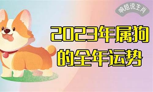 2023年属狗的全年运势-2023年属狗的全年运势如何