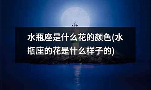 什么花代表水瓶座-什么花代表水瓶座男生