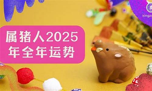 生肖猪2025年全年运势-2025年猪的运势